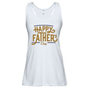 Happy Father's Day Celebration Gift Ladies Essential Flowy Tank