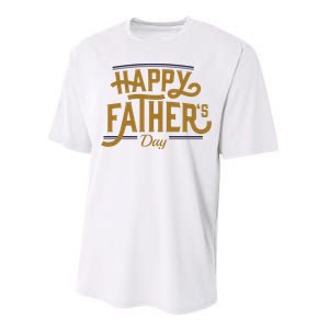 Happy Father's Day Celebration Gift Performance Sprint T-Shirt