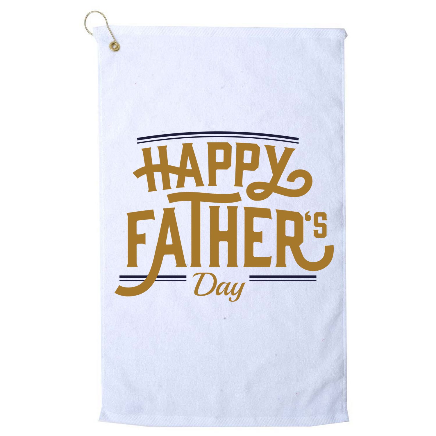 Happy Father's Day Celebration Gift Golf Towel