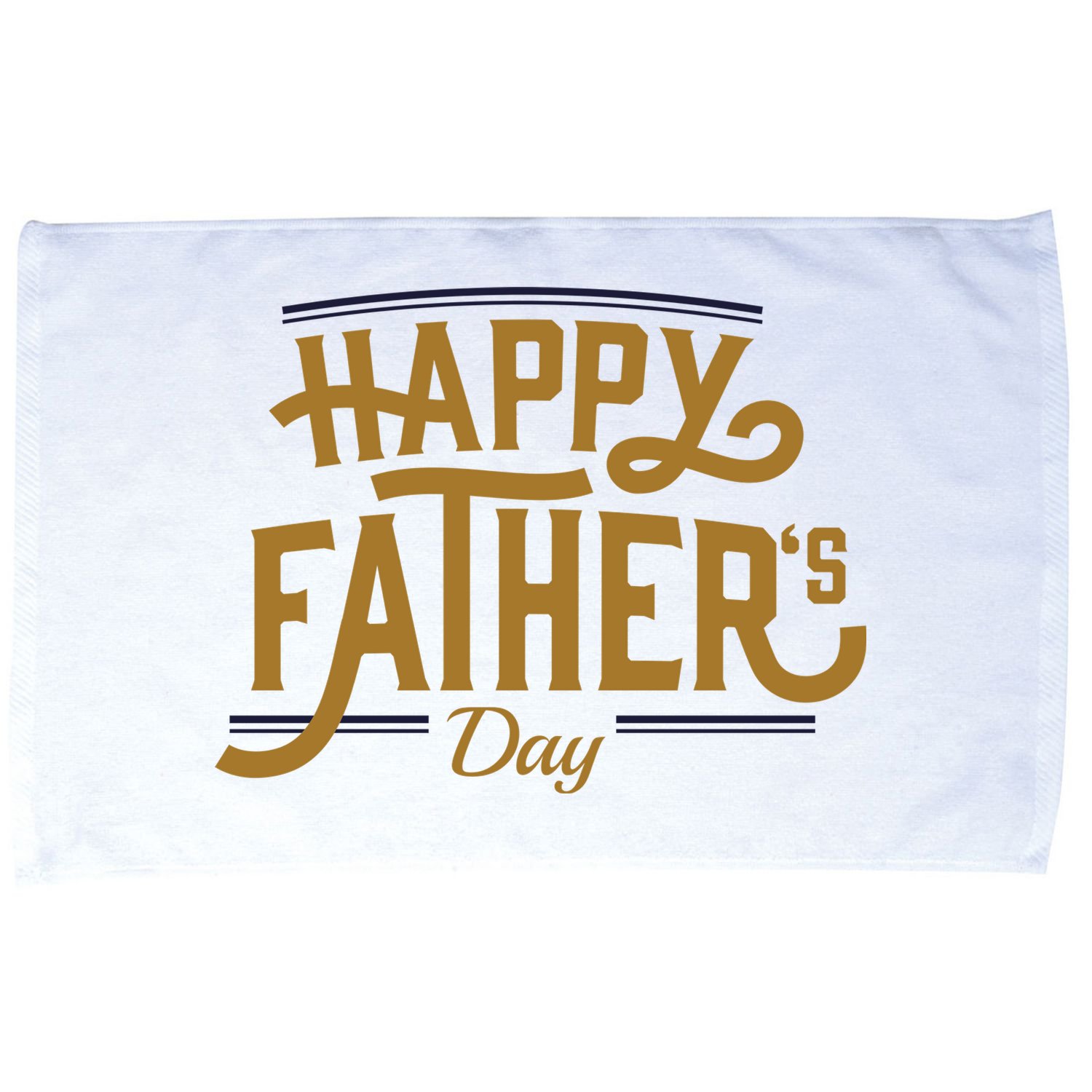 Happy Father's Day Celebration Gift Microfiber Hand Towel