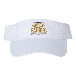 Happy Father's Day Celebration Gift Valucap Bio-Washed Visor