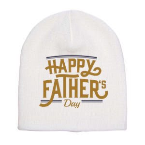 Happy Father's Day Celebration Gift Short Acrylic Beanie