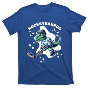 Hockeysaurus Funny Dinosaur Hockey Sport Gift T-Shirt