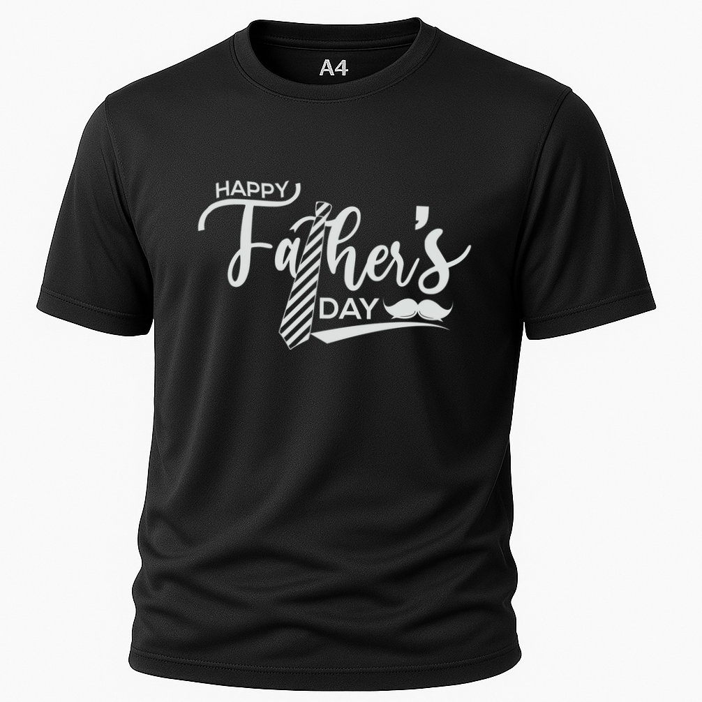Happy Father's Day Cooling Performance Crew T-Shirt