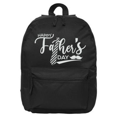 Happy Father's Day 16 in Basic Backpack