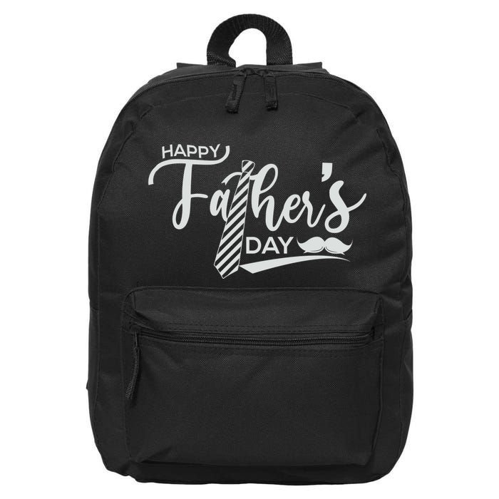 Happy Father's Day 16 in Basic Backpack