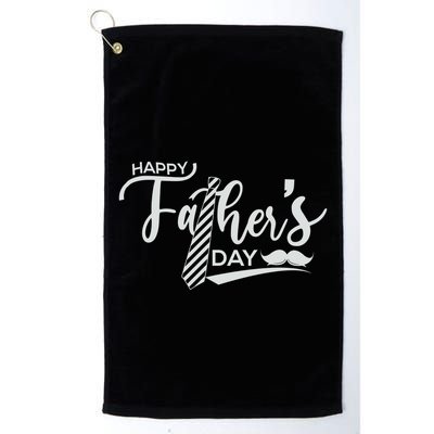 Happy Father's Day Golf Towel