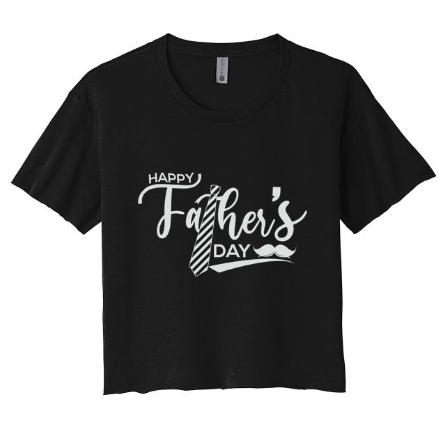 Happy Father's Day Crop Top