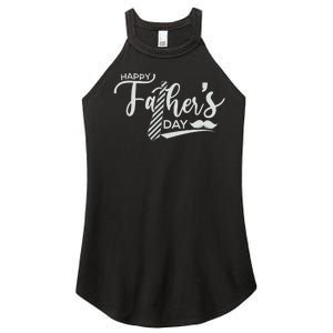 Happy Father's Day Women's Perfect Tri Rocker Tank