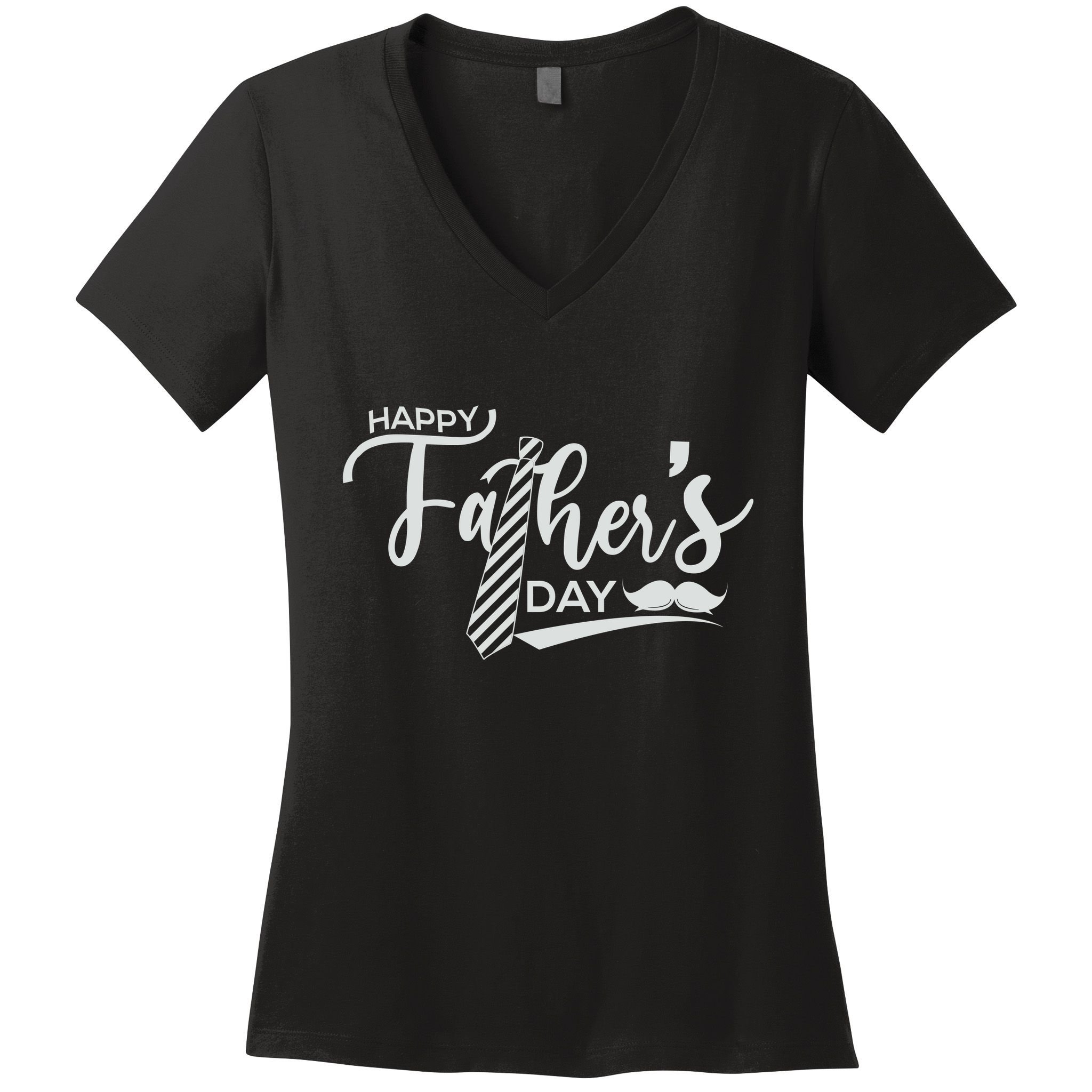 Happy Father's Day Women's V-Neck T-Shirt