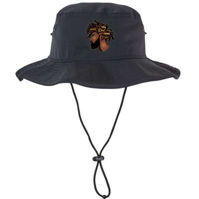 Happy Father's Day Black African American Dad Bucket Hat