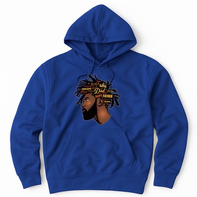 Happy Father's Day Black African American Dad Hoodie