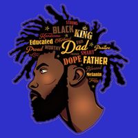 Happy Father's Day Black African American Dad Long Sleeve Shirt