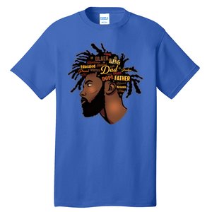 Happy Father's Day Black African American Dad Tall T-Shirt