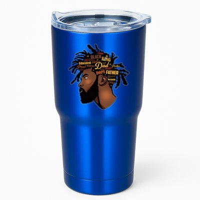 Happy Father's Day Black African American Dad Tumbler