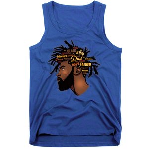 Happy Father's Day Black African American Dad Tank Top