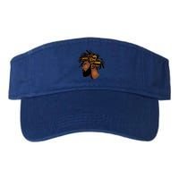 Happy Father's Day Black African American Dad Valucap Bio-Washed Visor