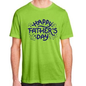 Happy Father's Day Dad Gift Adult ChromaSoft Performance T-Shirt