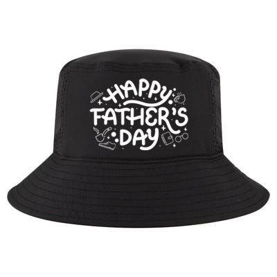 Happy Father's Day Dad Gift Cool Comfort Performance Bucket Hat