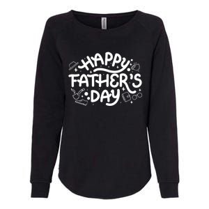 Happy Father's Day Dad Gift Womens California Wash Sweatshirt