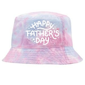 Happy Father's Day Dad Gift Tie-Dyed Bucket Hat