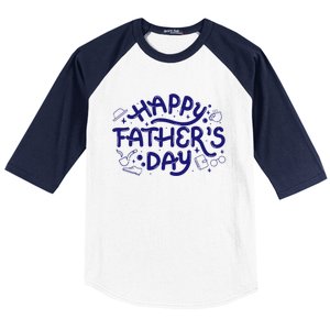 Happy Father's Day Dad Gift Baseball Sleeve Shirt