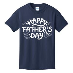 Happy Father's Day Dad Gift Kids T-Shirt