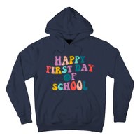 Happy First Day Of School Teacher Kids Welcome Back To School Hoodie