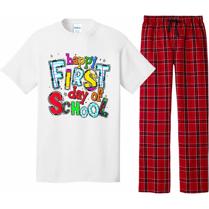 Happy First Day Of School Gifts Students Teachers Pajama Set