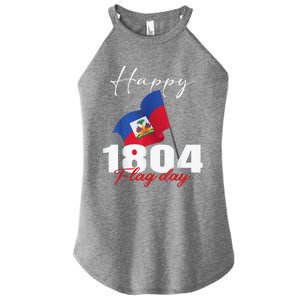 Haitian Flag Day Haiti 1804 For Proud Haitian Women's Perfect Tri Rocker Tank