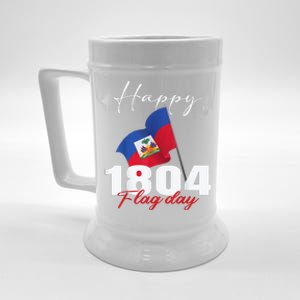 Haitian Flag Day Haiti 1804 For Proud Haitian Beer Stein