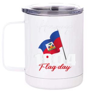 Haitian Flag Day Haiti 1804 For Proud Haitian 12 oz Stainless Steel Tumbler Cup