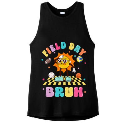 Happy Field Day 2025 Bruh Let The Games Begin Field Trip Ladies PosiCharge Tri-Blend Wicking Tank