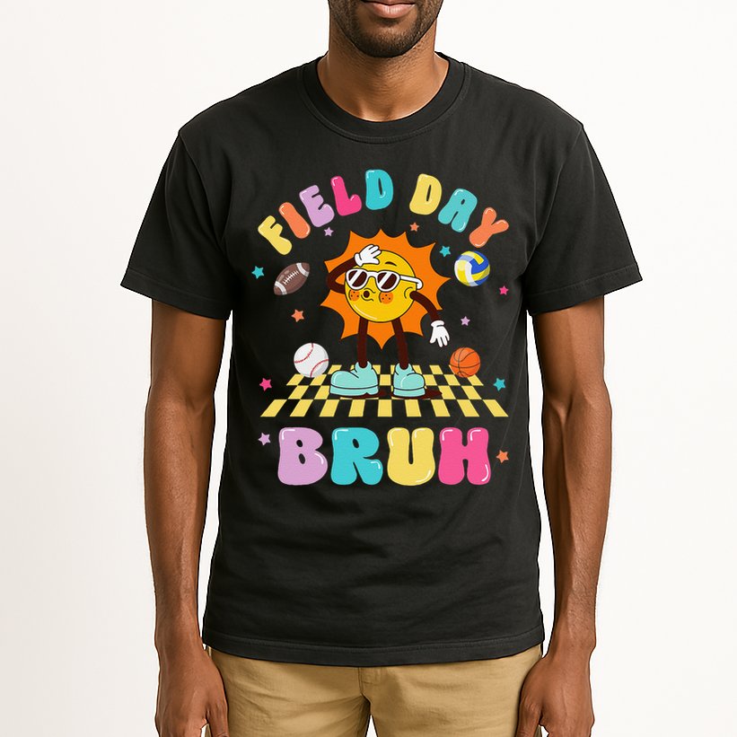 Happy Field Day 2025 Bruh Let The Games Begin Field Trip Tall T-Shirt