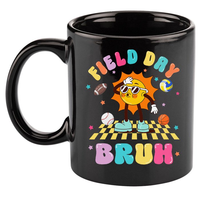 Happy Field Day 2025 Bruh Let The Games Begin Field Trip 11oz C Handle Ceramic Mug