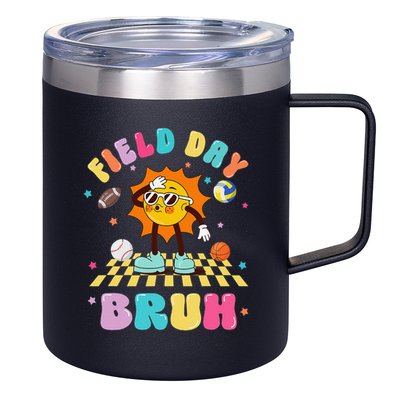 Happy Field Day 2025 Bruh Let The Games Begin Field Trip 12oz Stainless Steel Coffee Mug