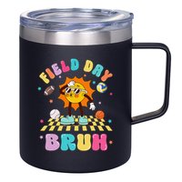Happy Field Day 2025 Bruh Let The Games Begin Field Trip 12oz Stainless Steel Coffee Mug