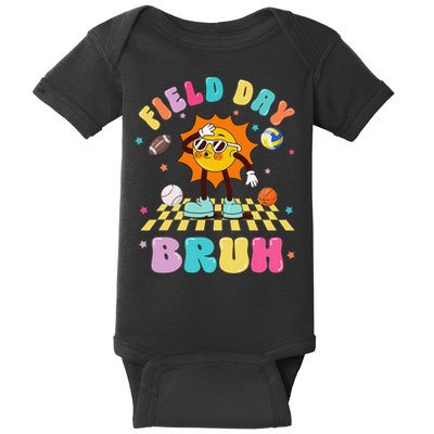 Happy Field Day 2025 Bruh Let The Games Begin Field Trip Baby Bodysuit