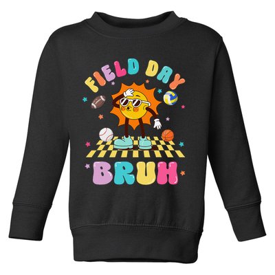 Happy Field Day 2025 Bruh Let The Games Begin Field Trip Toddler Sweatshirt
