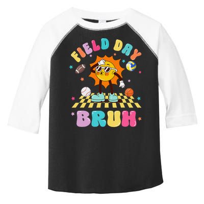 Happy Field Day 2025 Bruh Let The Games Begin Field Trip Toddler Fine Jersey T-Shirt