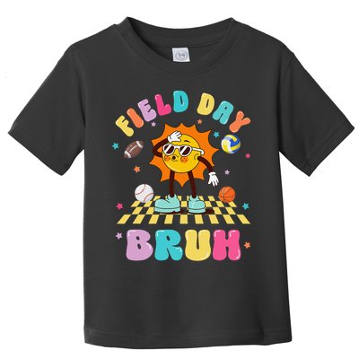 Happy Field Day 2025 Bruh Let The Games Begin Field Trip Toddler T-Shirt