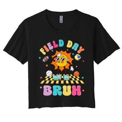 Happy Field Day 2025 Bruh Let The Games Begin Field Trip Crop Top