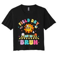 Happy Field Day 2025 Bruh Let The Games Begin Field Trip Crop Top