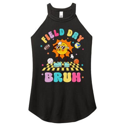 Happy Field Day 2025 Bruh Let The Games Begin Field Trip Women's Perfect Tri Rocker Tank