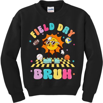 Happy Field Day 2025 Bruh Let The Games Begin Field Trip Kids Sweatshirt