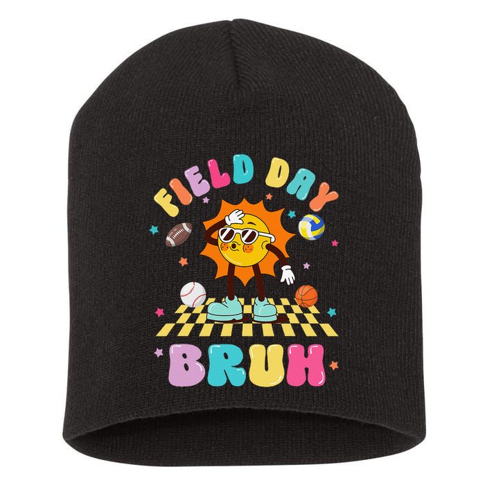 Happy Field Day 2025 Bruh Let The Games Begin Field Trip Short Acrylic Beanie