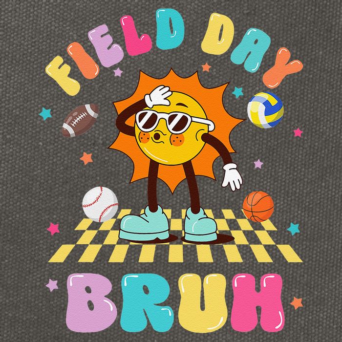Happy Field Day 2025 Bruh Let The Games Begin Field Trip Cotton Canvas Backpack
