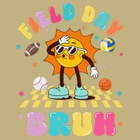 Happy Field Day 2025 Bruh Let The Games Begin Field Trip Performance Shirt