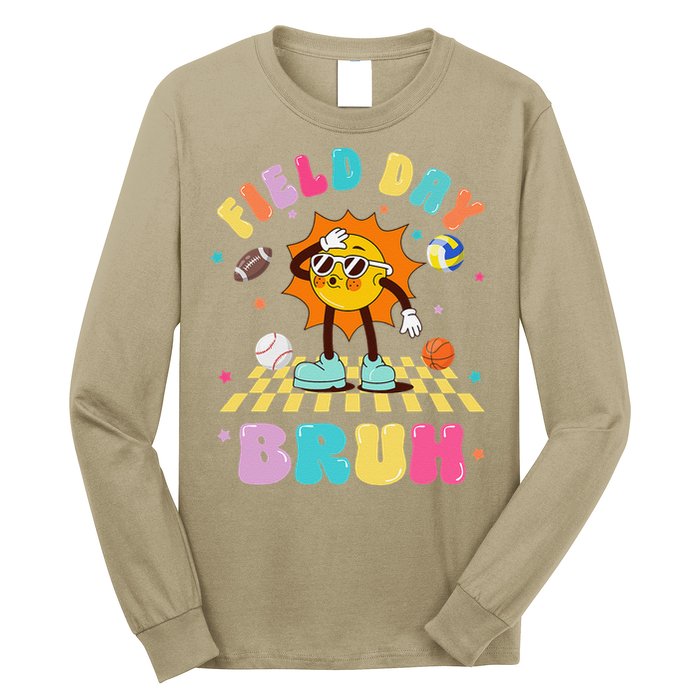 Happy Field Day 2025 Bruh Let The Games Begin Field Trip Long Sleeve Shirt