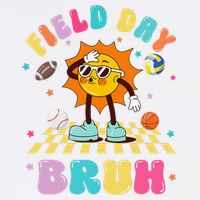 Happy Field Day 2025 Bruh Let The Games Begin Field Trip Garment-Dyed Sweatshirt